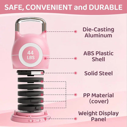 7-in-1 Adjustable Kettlebell
