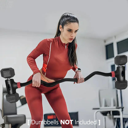 Adjustable Dumbbell to Barbell Set